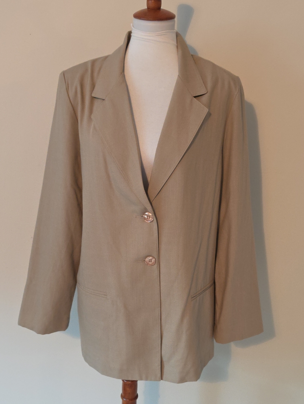 Sag Harbor Vintage Blazer Jacket Tan